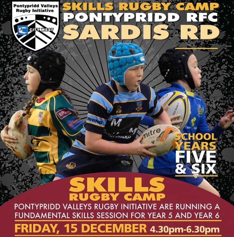 Skills Camp flyer - Pontypridd-RFC