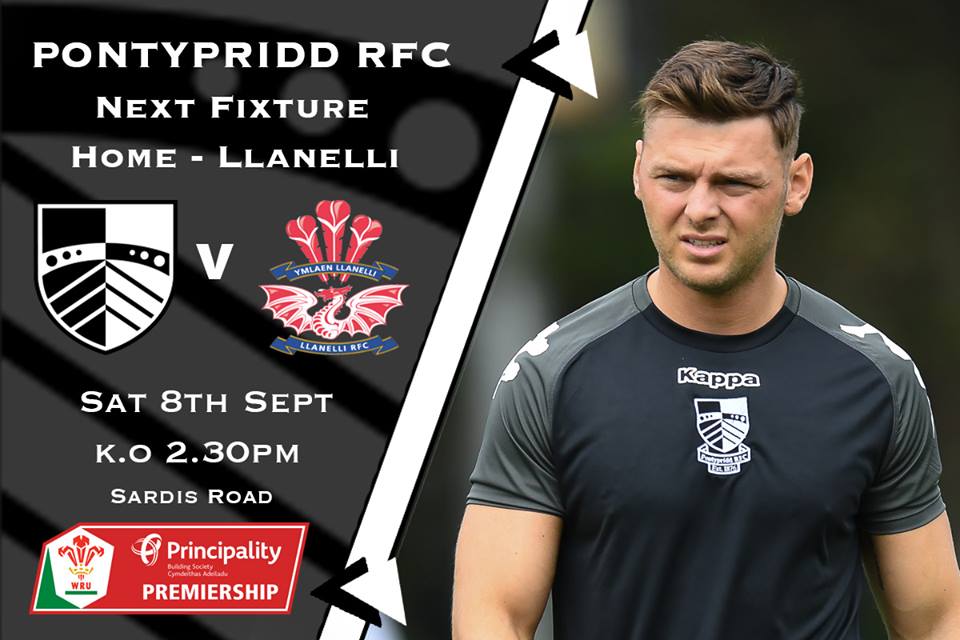 Llanelli flyer - Pontypridd-RFC